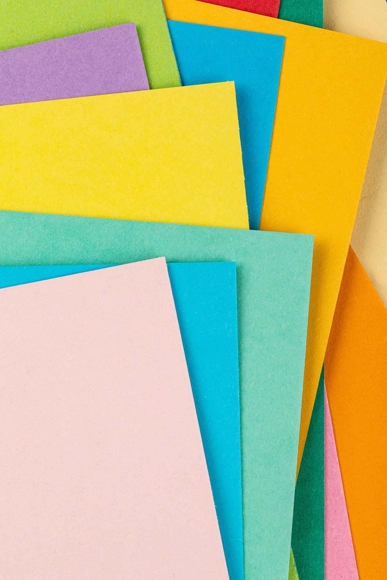 Background of colored paper