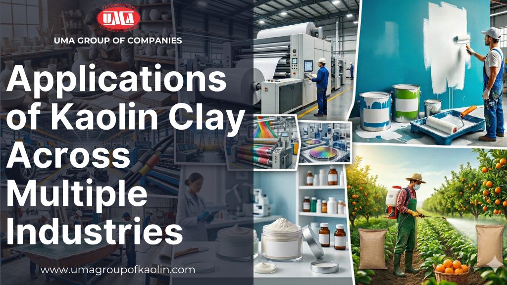 Applications of Kaolin Clay (China Clay) Across Multiple Industries