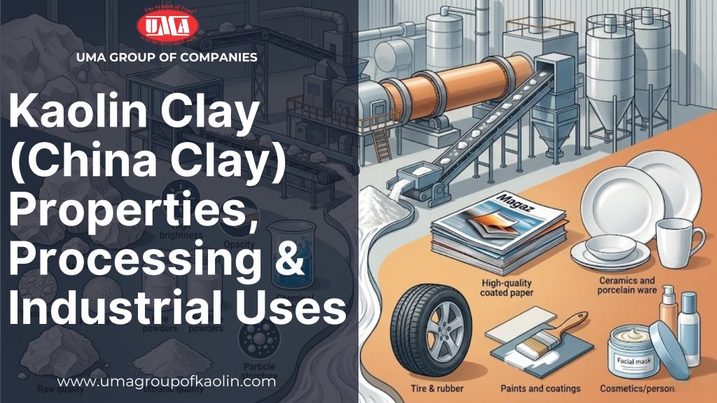 Kaolin Clay (China Clay) Properties, Processing & Industrial Uses