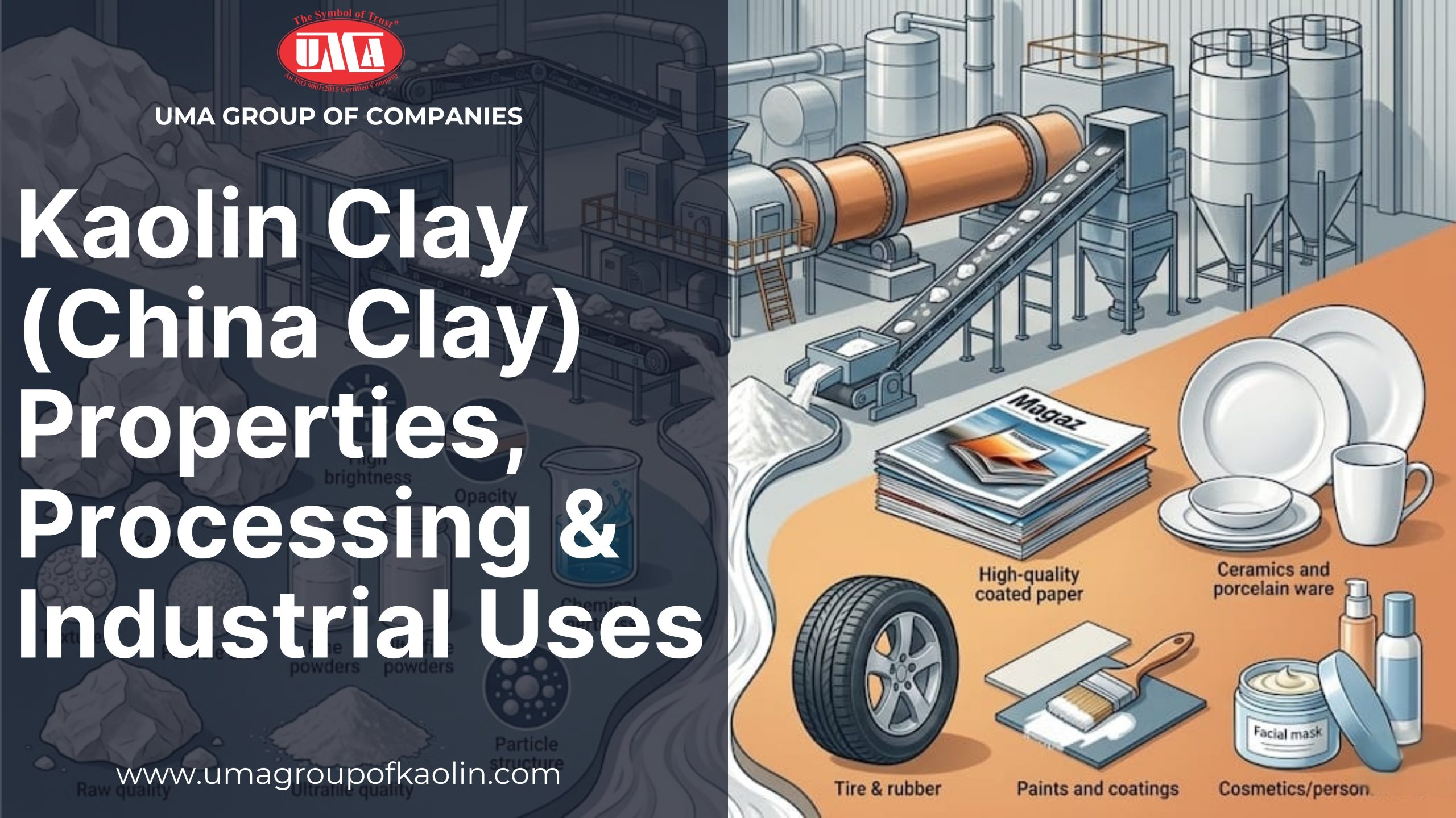 Kaolin Clay (China Clay): Properties, Processing & Industrial Uses