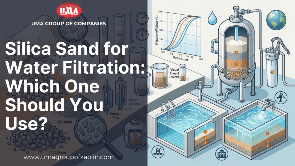 Silica Sand for Water Filtration: Which One Should You Use?
