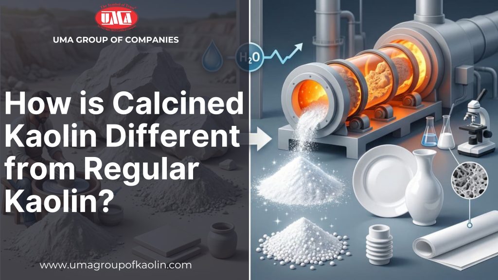 How is Calcined Kaolin Different from Regular Kaolin?